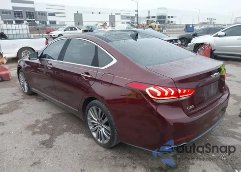 2017 Genesis G80 5.0 Ultimate from USA, damaged, VIN KMHGN4JF1HU173326